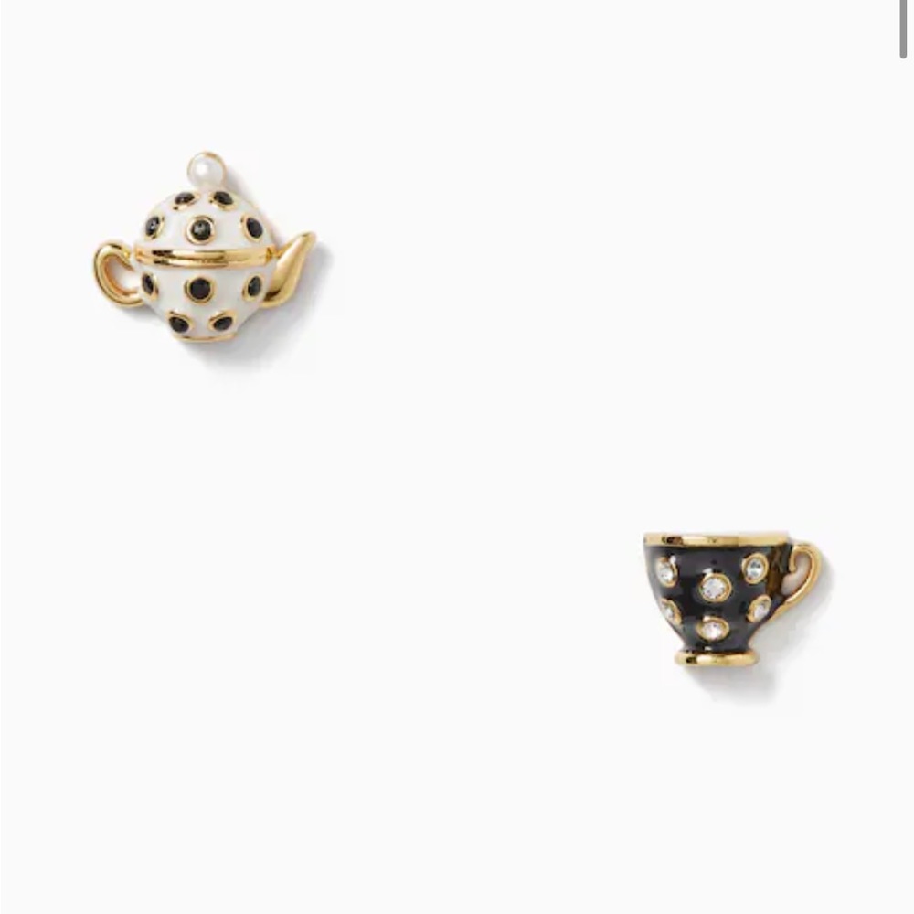 NWT Kate Spade Teacup Stud Earrings